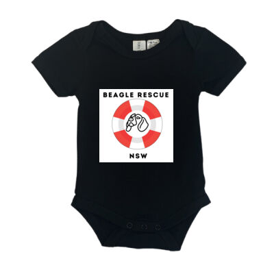 BABY ONESIE - BLACK Thumbnail